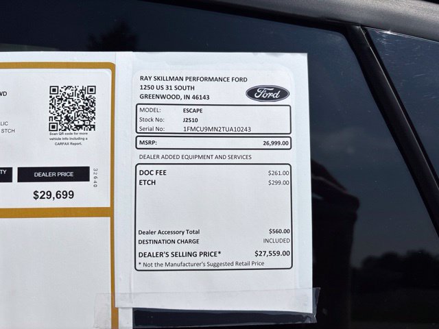 Certified 2026 Ford Escape ST-Line AWD/4WD image 3