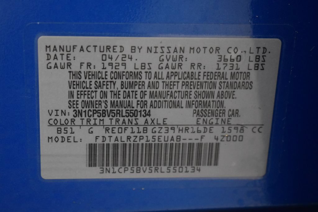 Used 2024 Nissan Kicks S FWD image 36