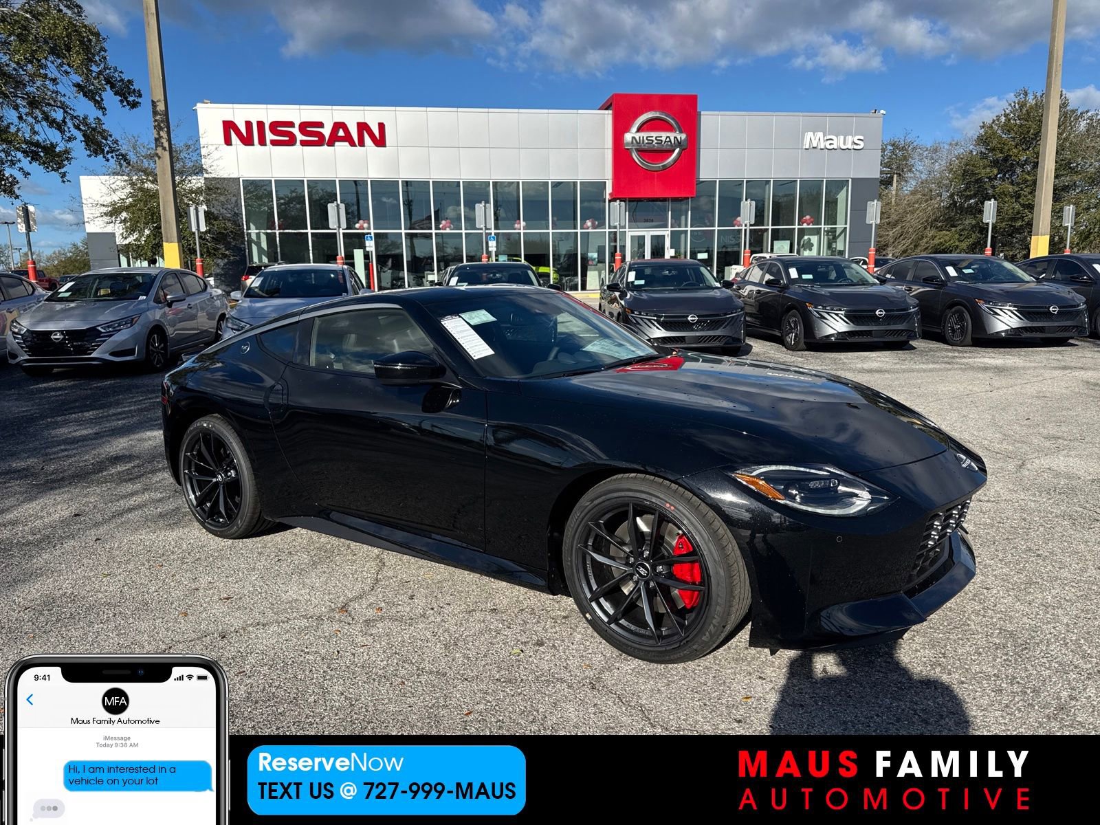 New 2026 Nissan Z Performance w/ Floor Mat Package
