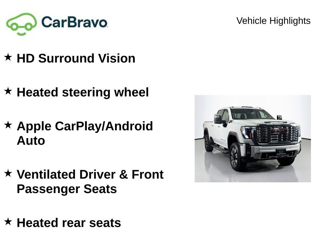Certified 2024 GMC Sierra 3500 Denali w/ Denali Reserve Package AWD/4WD image 10