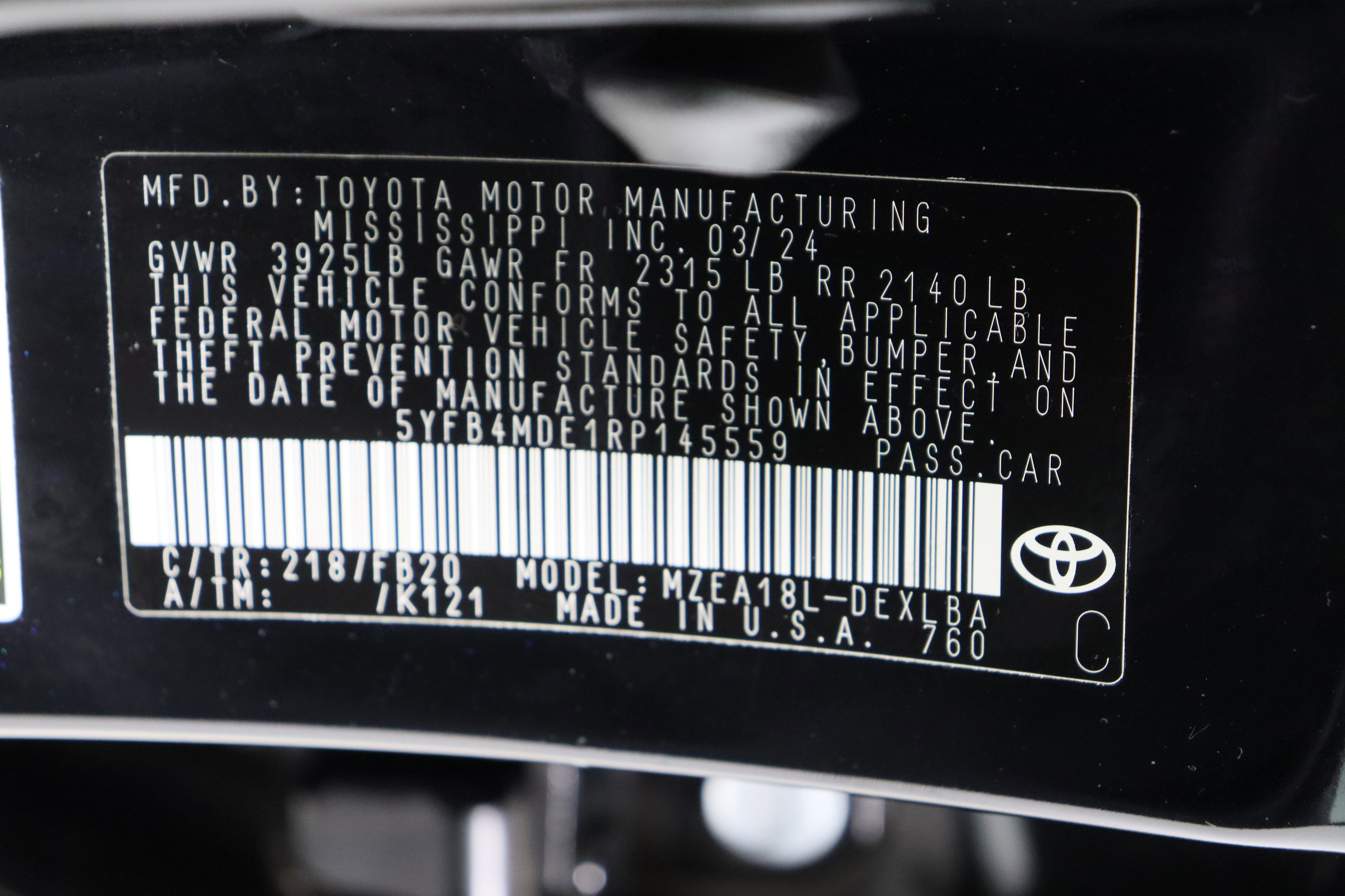 Certified 2024 Toyota Corolla LE image 37
