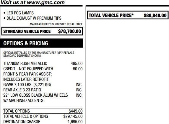 Used 2022 GMC Sierra 1500 Denali Ultimate image 3