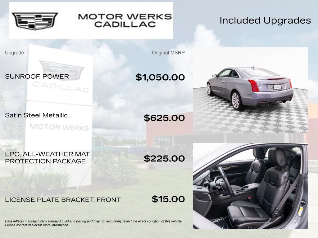 Used 2019 Cadillac ATS 2.0T AWD Coupe image 9