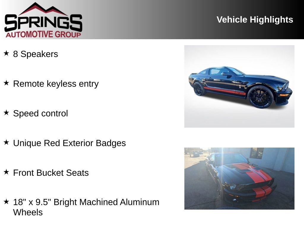 Used 2009 Ford Mustang Shelby GT500 image 2