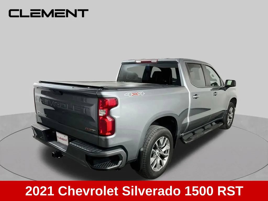 Used 2021 Chevrolet Silverado 1500 RST w/ Bed Protection Package AWD/4WD image 8