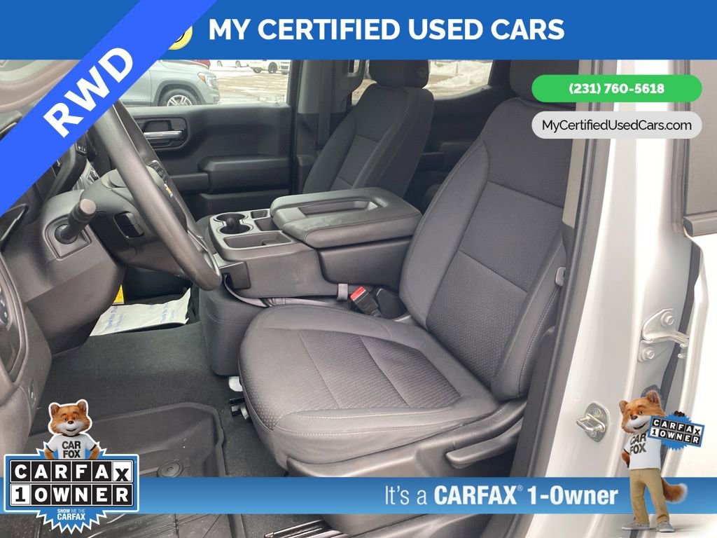 Used 2021 Chevrolet Silverado 1500 Custom w/ LPO, Dark Essentials Package image 9