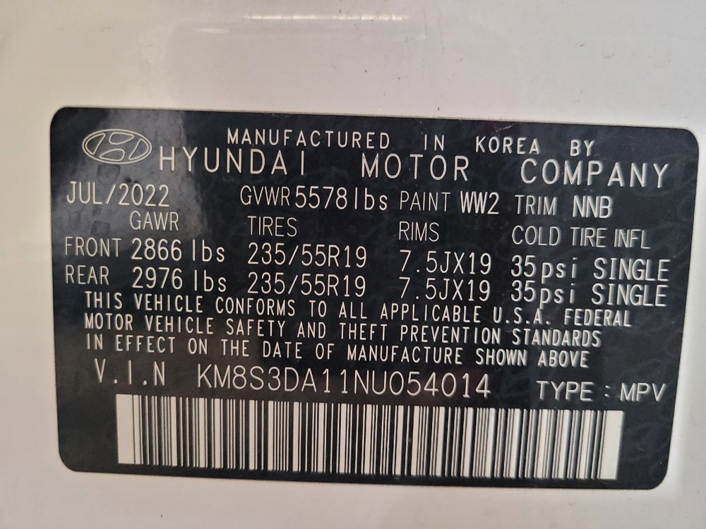 Used 2022 Hyundai Santa Fe SEL Premium w/ Cargo Package AWD/4WD image 33