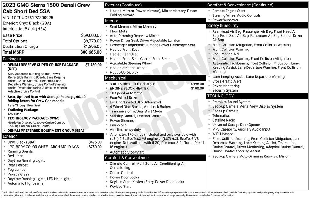 Used 2023 GMC Sierra 1500 Denali AWD/4WD image 4