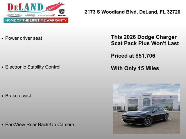 New 2026 Dodge Charger Scat Pack AWD/4WD image 6