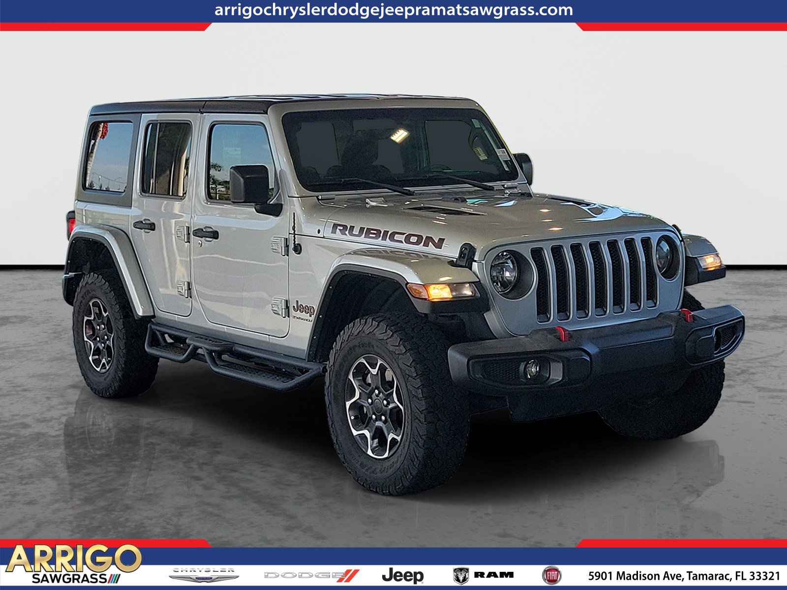 Certified 2023 Jeep Wrangler Unlimited Rubicon AWD/4WD image 1