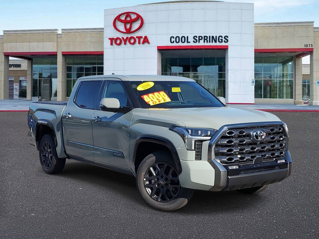 New 2026 Toyota Tundra Platinum image 1