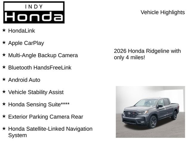 New 2026 Honda Ridgeline TrailSport image 7