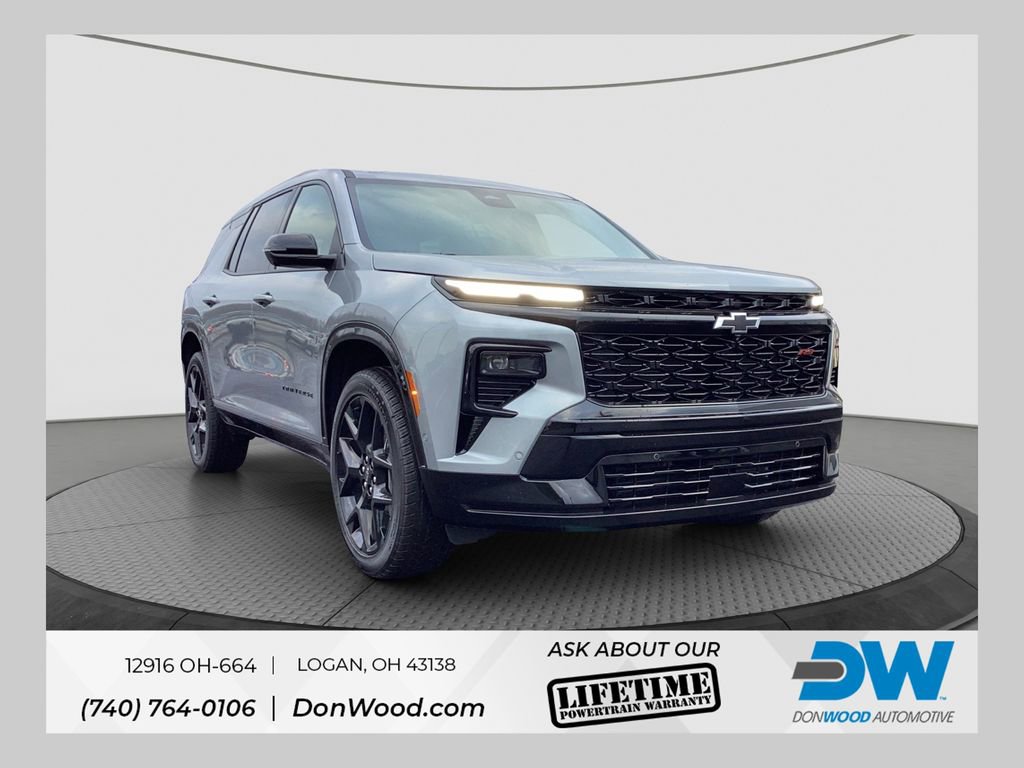 New 2026 Chevrolet Traverse RS w/ LPO, Floor Liner Package