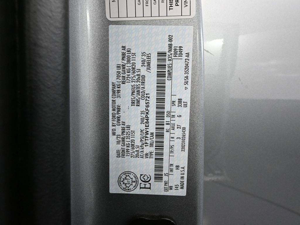 Used 2023 Ford F150 Lariat w/ Equipment Group 502A High image 55