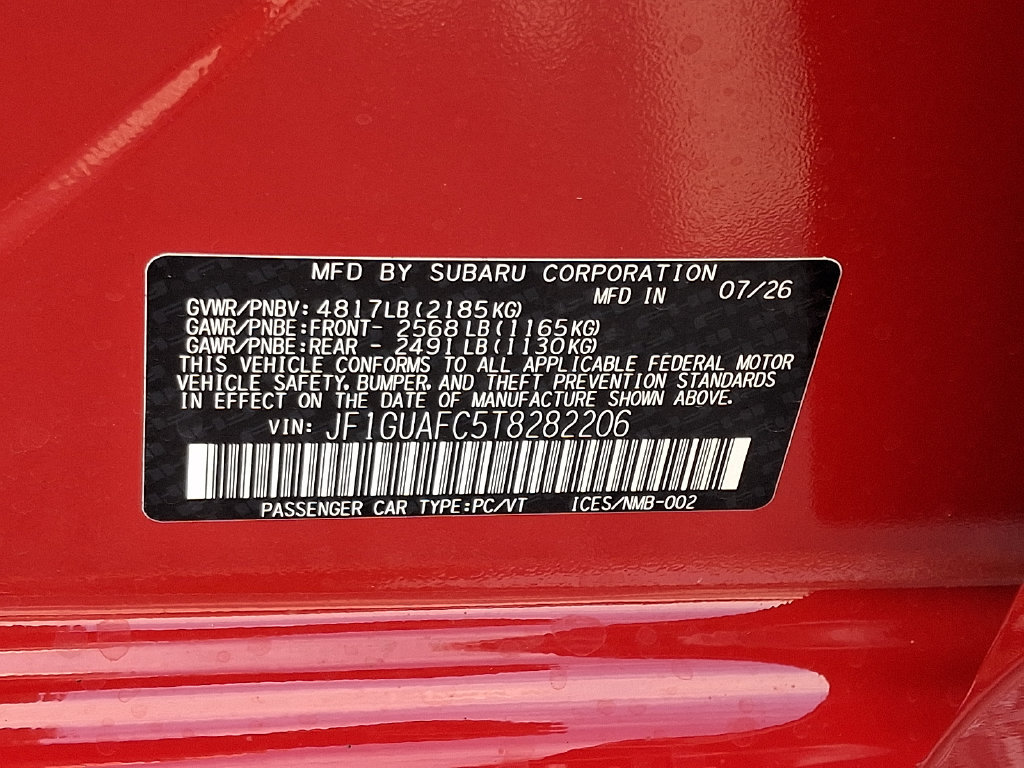 New 2026 Subaru Impreza 2.0i Sport AWD/4WD image 10