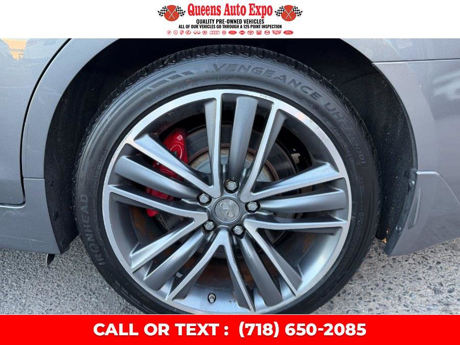 Used 2018 INFINITI Q50 Red Sport 400 w/ Sensory Package (Sport) image 30