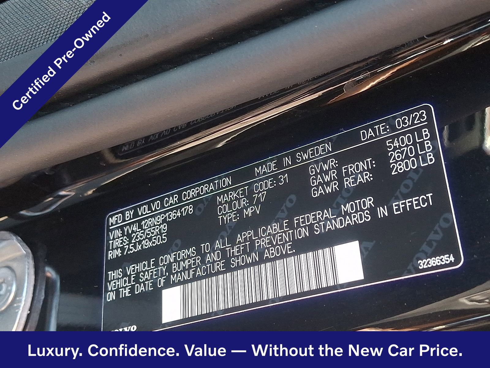 Certified 2023 Volvo XC60 B5 Plus w/ Climate Package AWD/4WD image 28