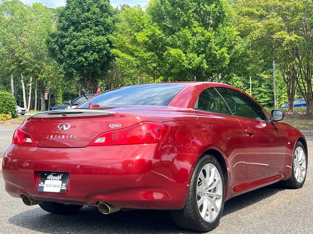 Used 2014 INFINITI Q60 Convertible w/ Premium Package RWD image 5