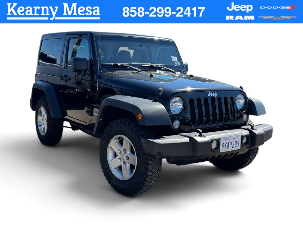 Used 2017 Jeep Wrangler Sport w/ Quick Order Package 23S