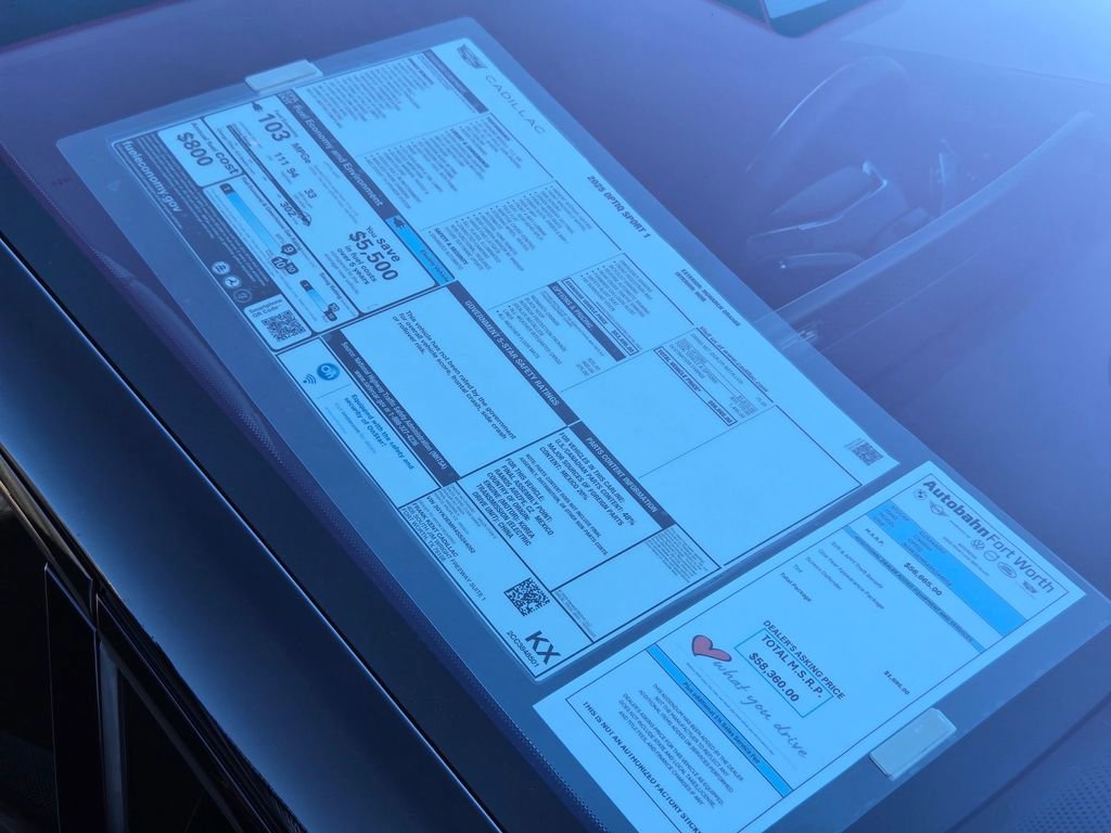 New 2025 Cadillac Optiq Sport 1 image 33