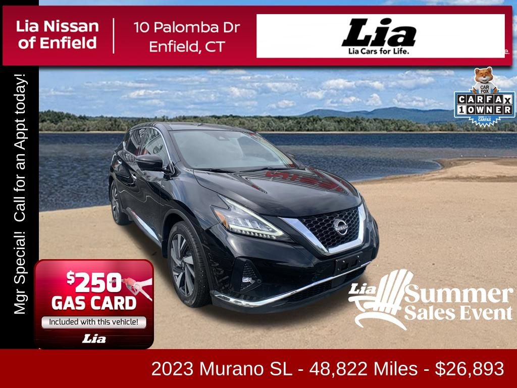 Certified 2023 Nissan Murano SL w/ SL Moonroof Package