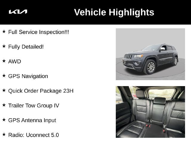 Used 2016 Jeep Grand Cherokee Limited w/ Trailer Tow Group IV AWD/4WD image 5