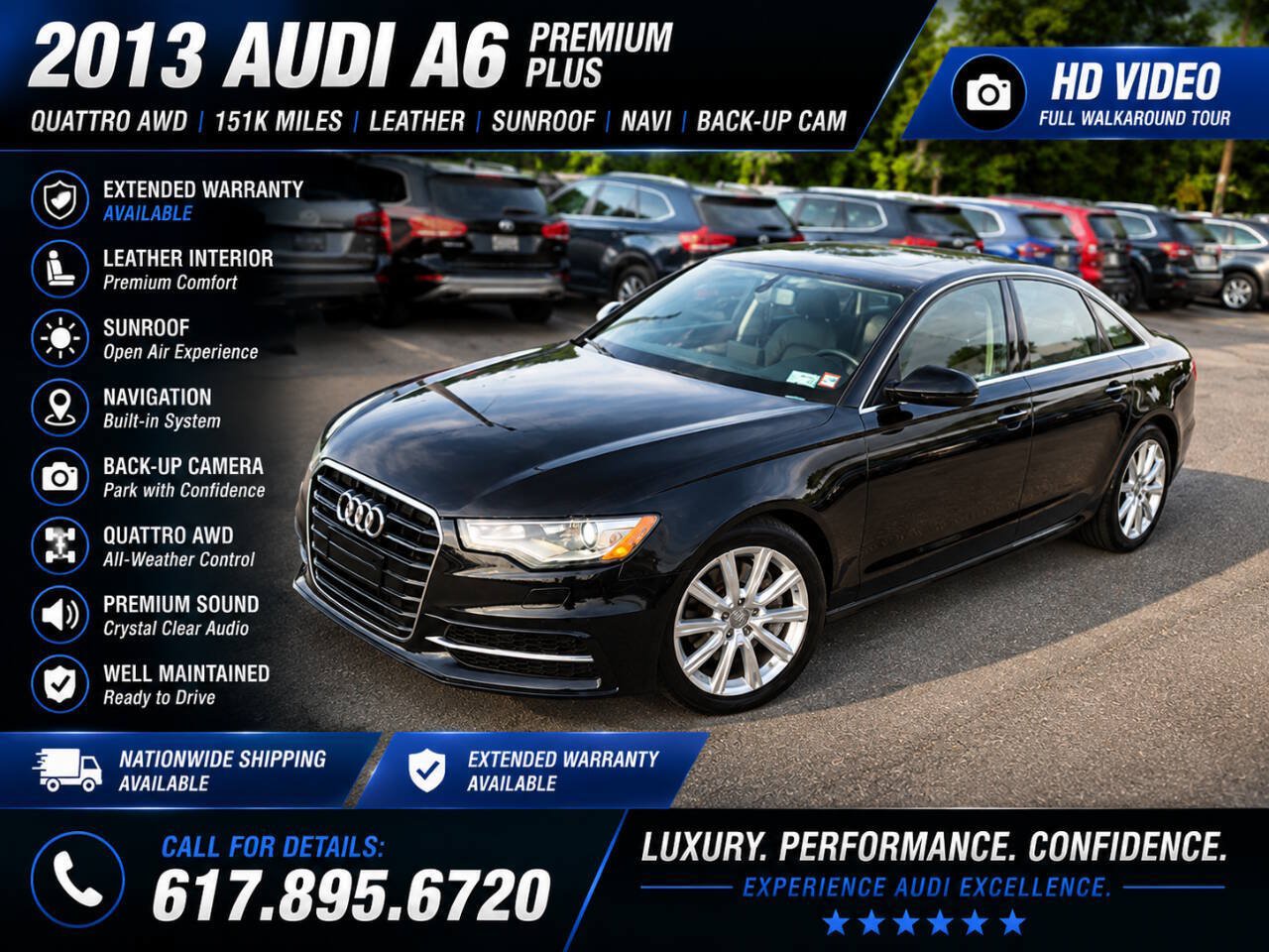 Used 2013 Audi A6 3.0T Prestige w/ Prestige Pkg
