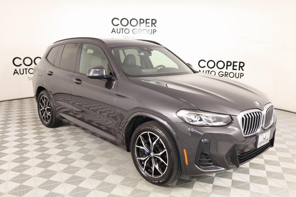 Used 2022 BMW X3 xDrive30i w/ M Sport Package 2
