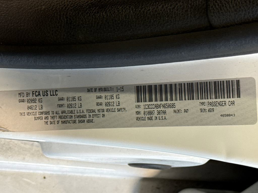 Used 2015 Chrysler 200 Limited w/ Convenience Group FWD image 22