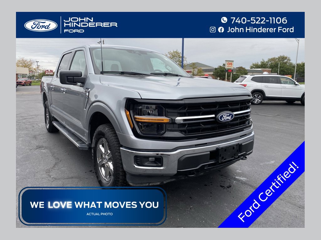 Certified 2025 Ford F150 XLT w/ Equipment Group 301A Standard