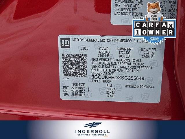 Used 2025 Chevrolet Silverado 1500 LT Trail Boss w/ LT Trail Boss Premium Package image 29