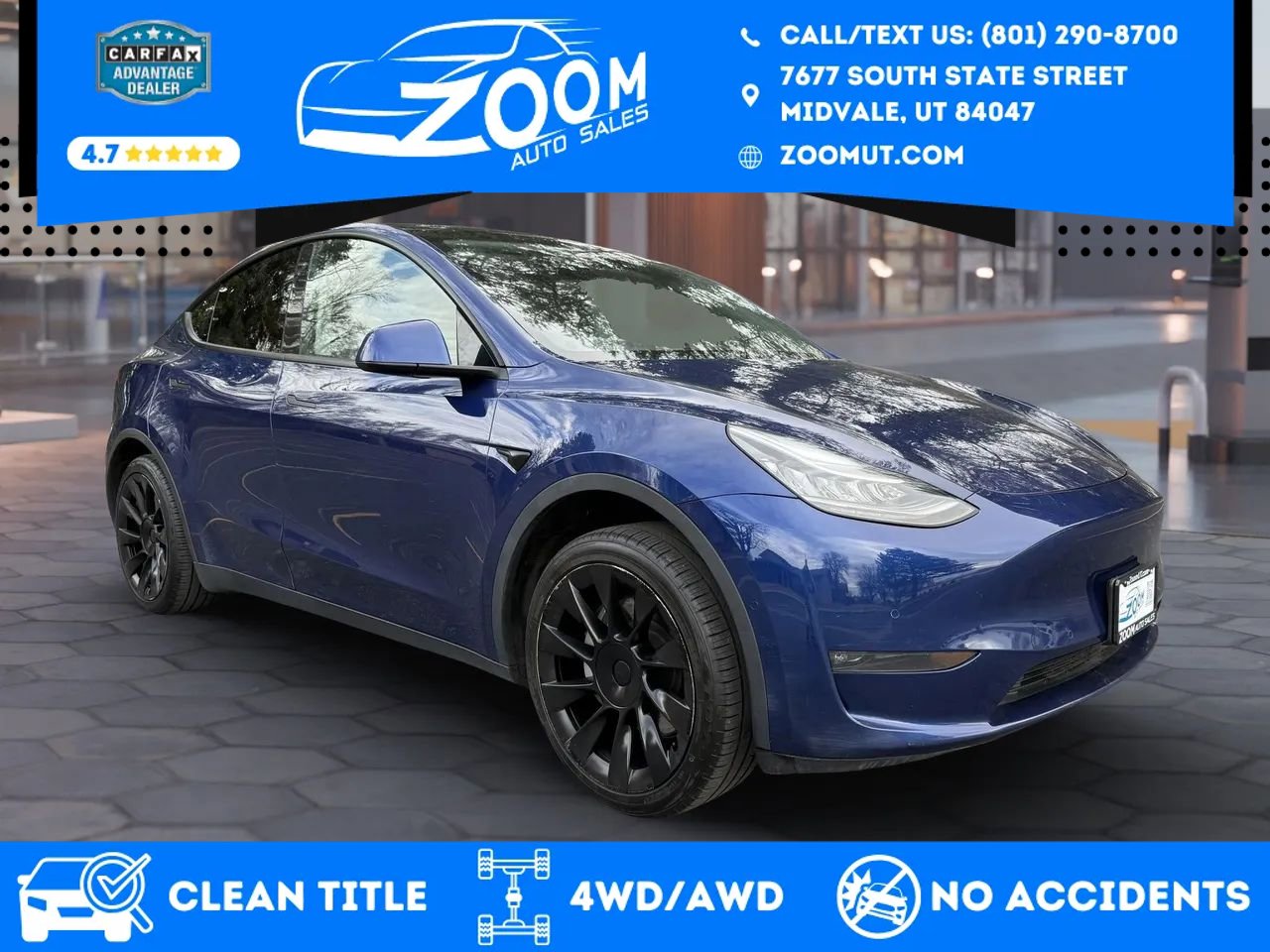 Used 2021 Tesla Model Y Long Range image 1