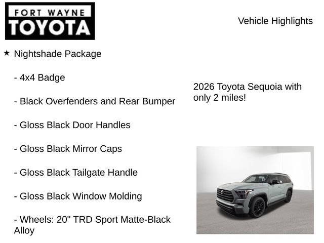 New 2026 Toyota Sequoia Limited AWD/4WD image 7