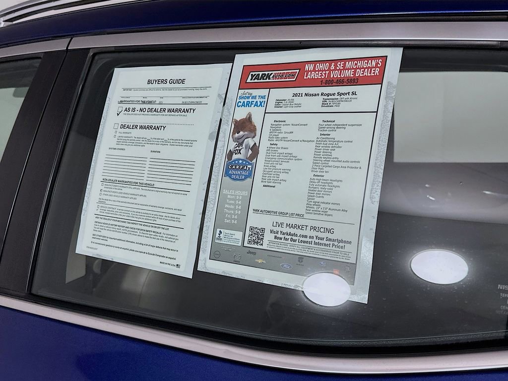 Used 2021 Nissan Rogue Sport SL image 13