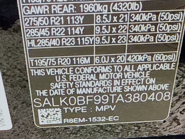 New 2026 Land Rover Range Rover Long Wheel Base SV AWD/4WD image 35