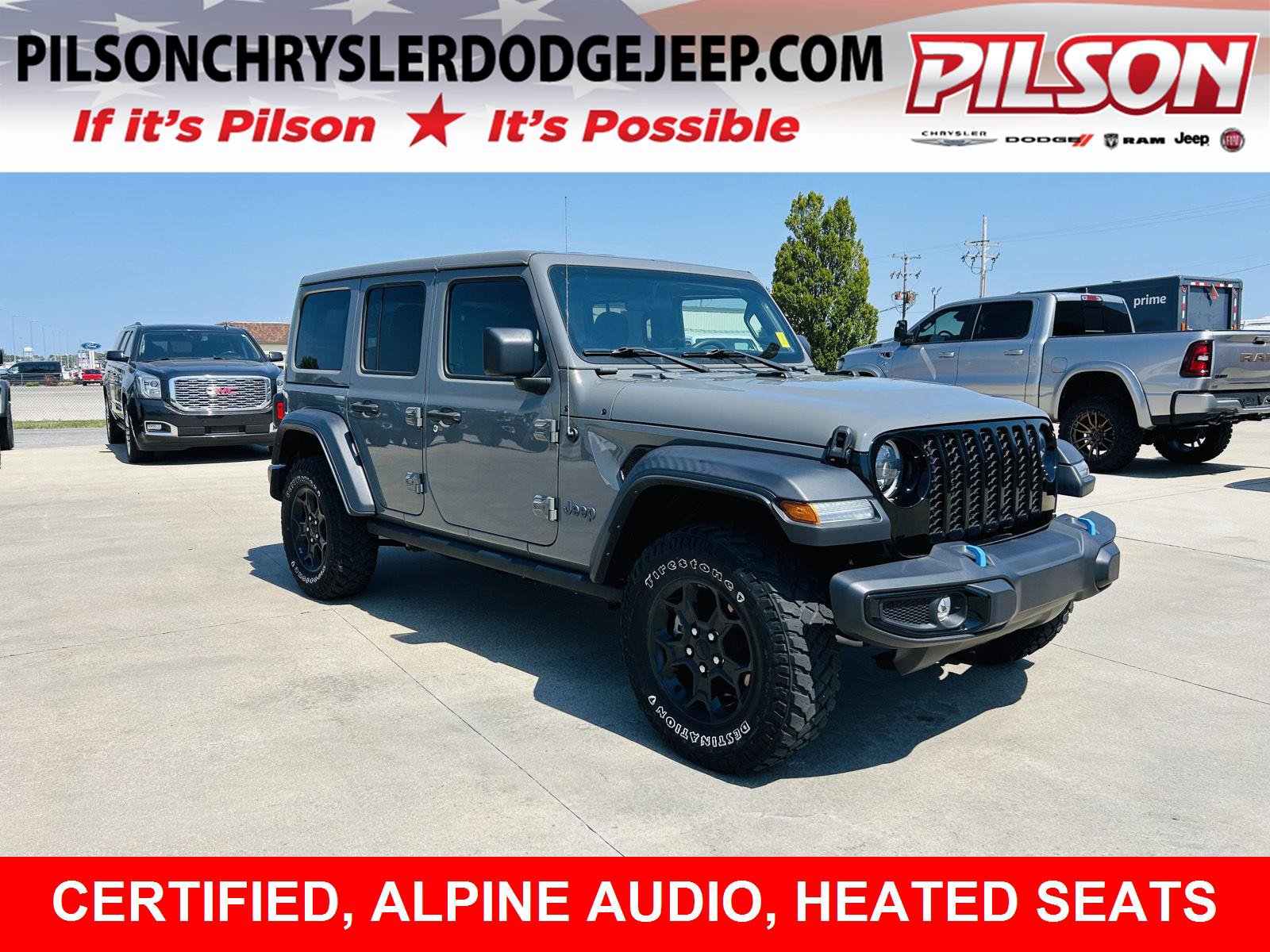 Used 2023 Jeep Wrangler Unlimited w/ Cold Weather Group