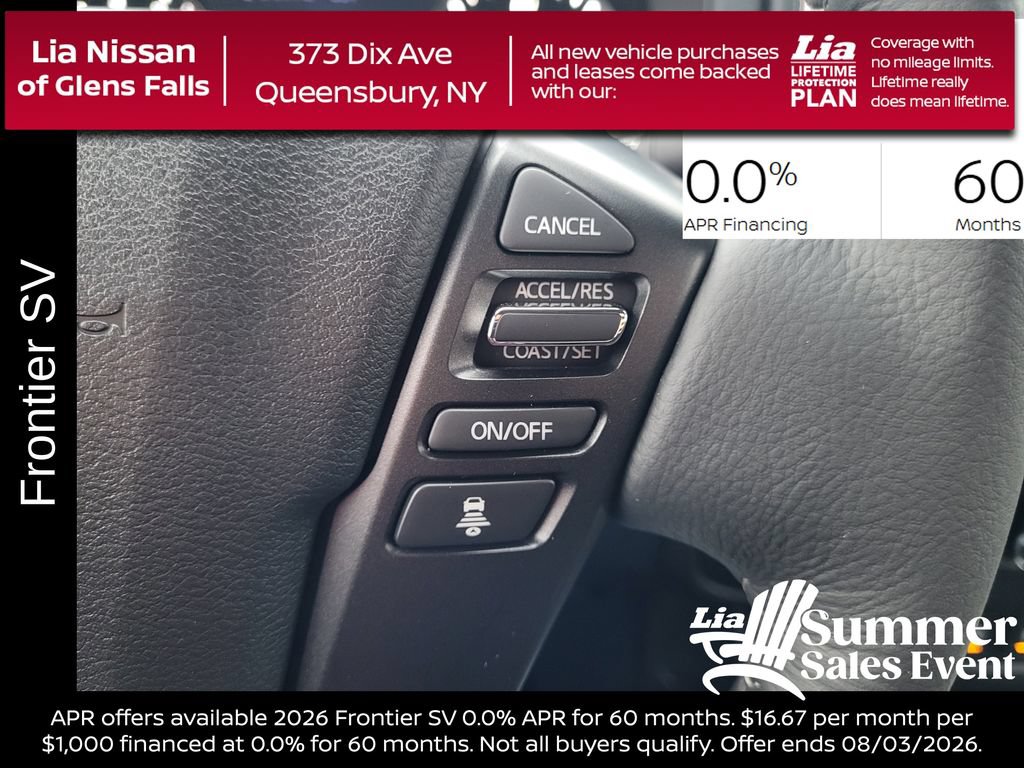 New 2026 Nissan Frontier SV w/ SV Convenience Package AWD/4WD image 17