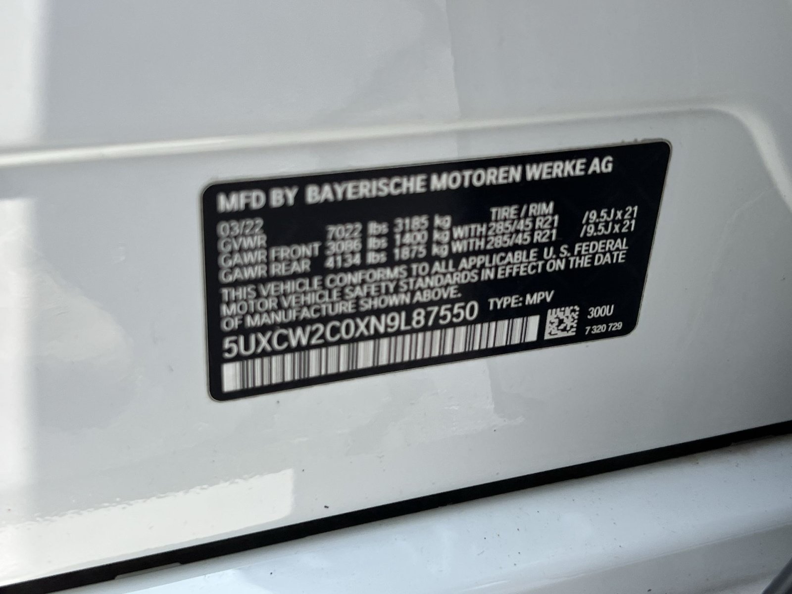 Used 2022 BMW X7 xDrive40i w/ Premium Package AWD/4WD image 43