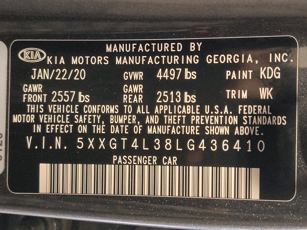 Used 2020 Kia Optima LX FWD image 33