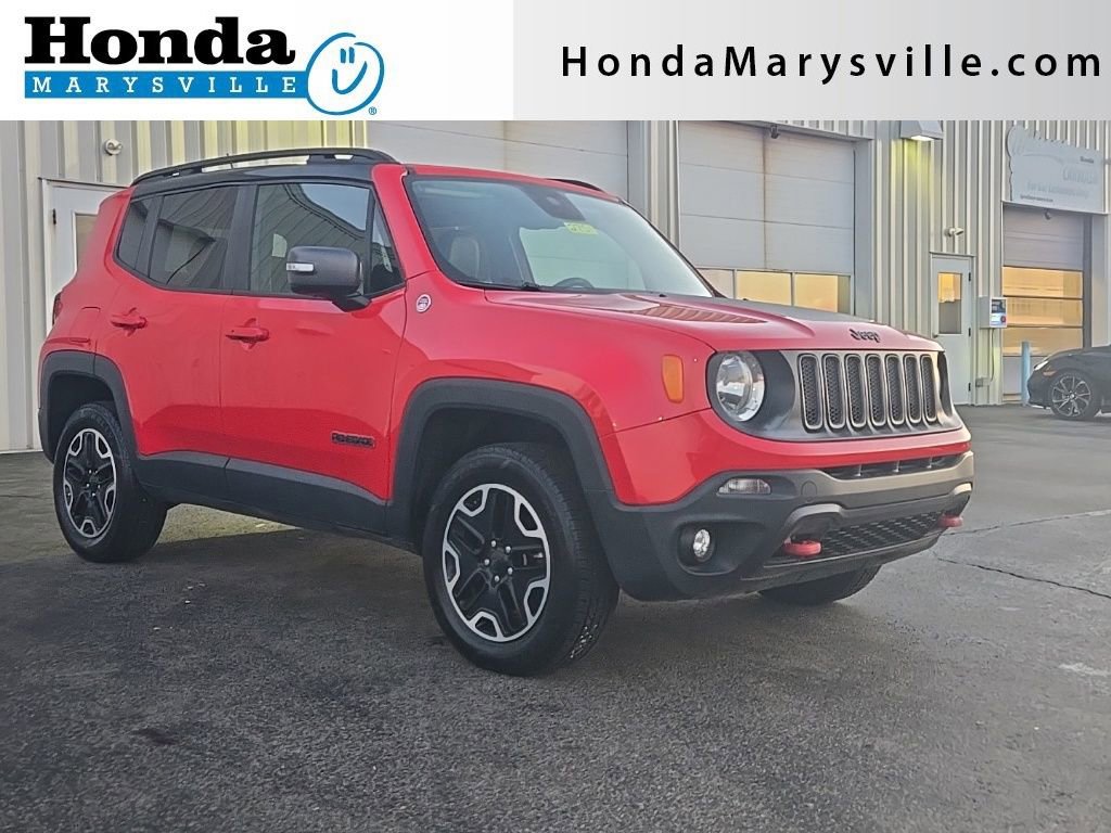 Used 2016 Jeep Renegade Trailhawk w/ Premium Trailhawk Package image 1