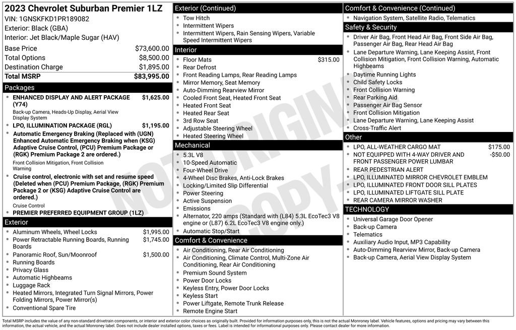 Used 2023 Chevrolet Suburban Premier image 4
