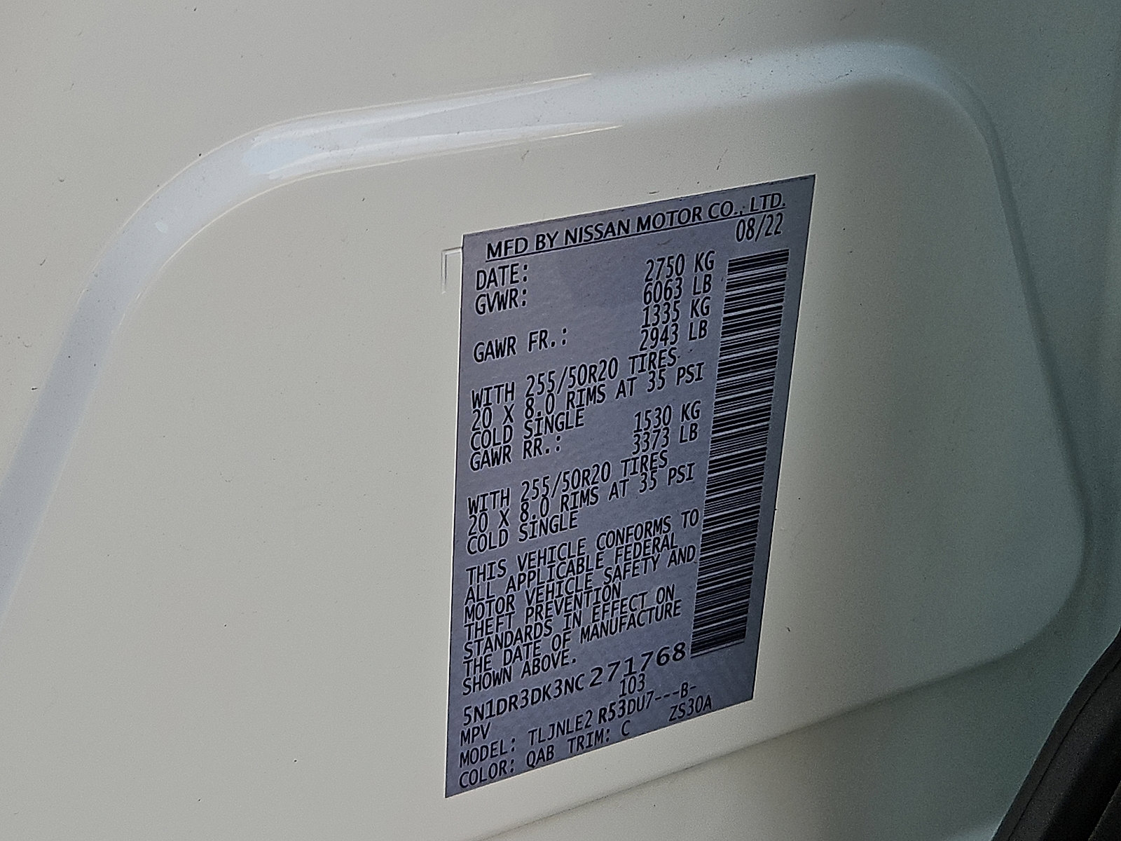 Certified 2022 Nissan Pathfinder Platinum w/ Cargo Package image 28