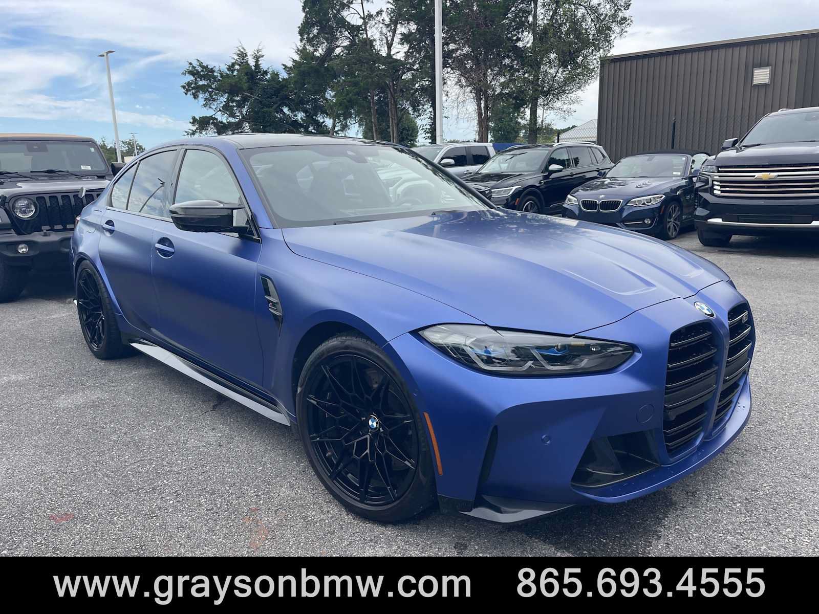 Used 2024 BMW M3 Competition w/ M Carbon Exterior Package RWD video 1
