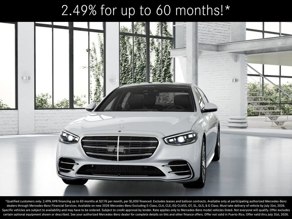 New 2026 Mercedes-Benz S 580 4MATIC Sedan image 42
