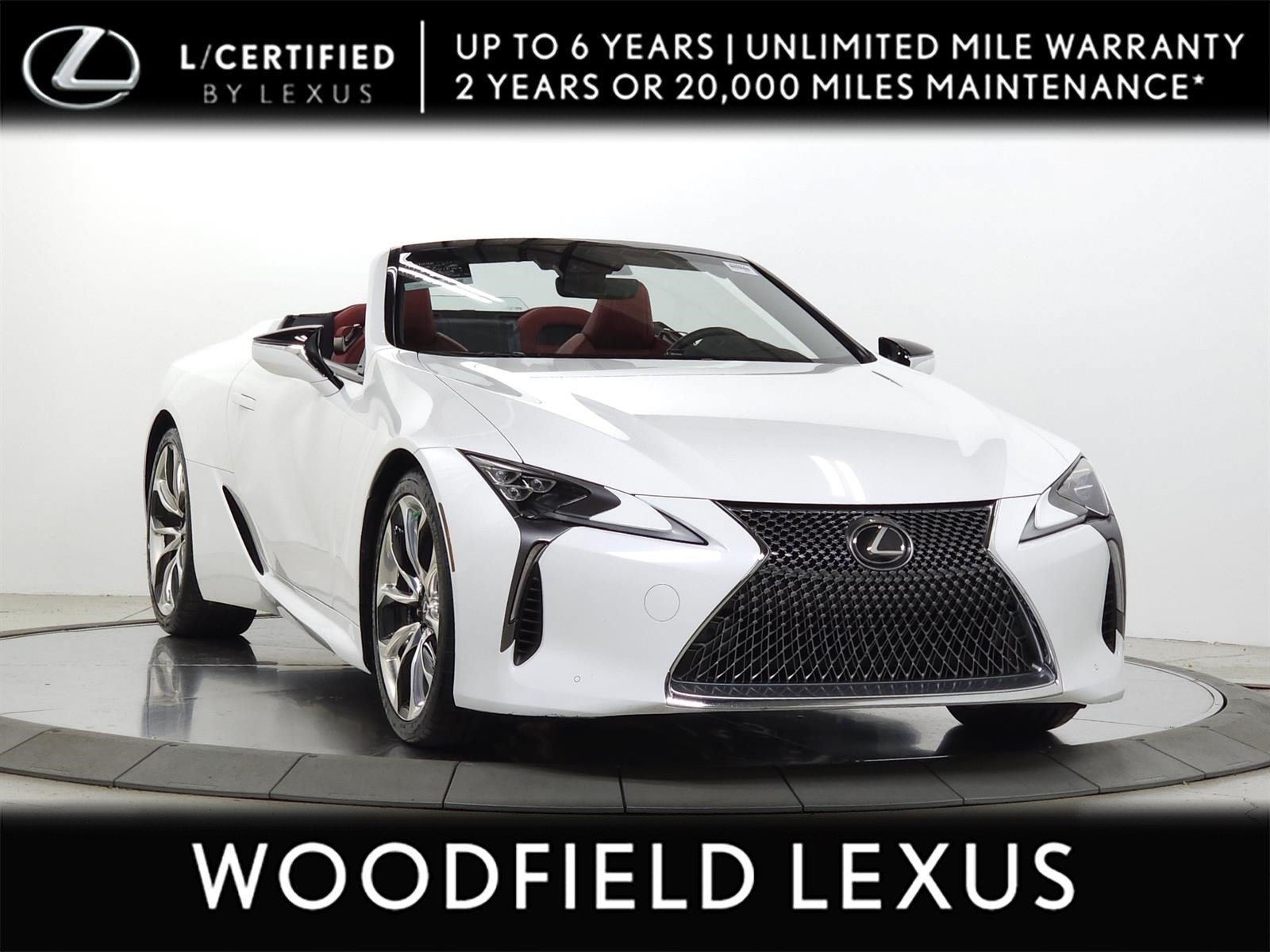 Certified 2023 Lexus LC 500 Convertible w/ Touring Package RWD image 1