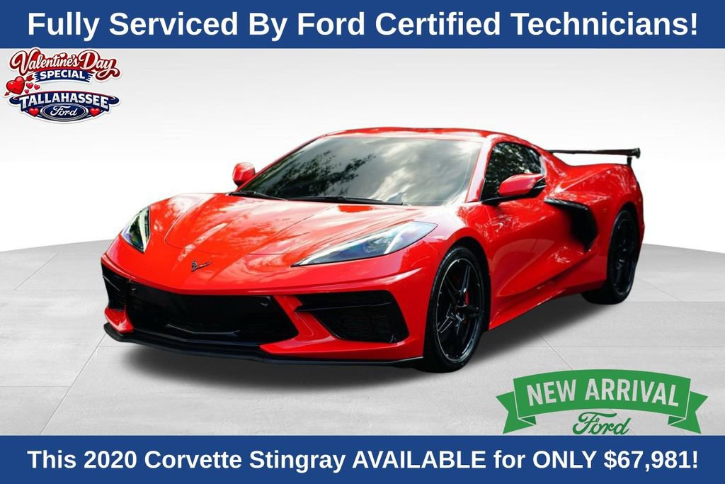 Used 2020 Chevrolet Corvette Stingray Preferred Cpe w/ 2LT Preferred Equipment Group image 1