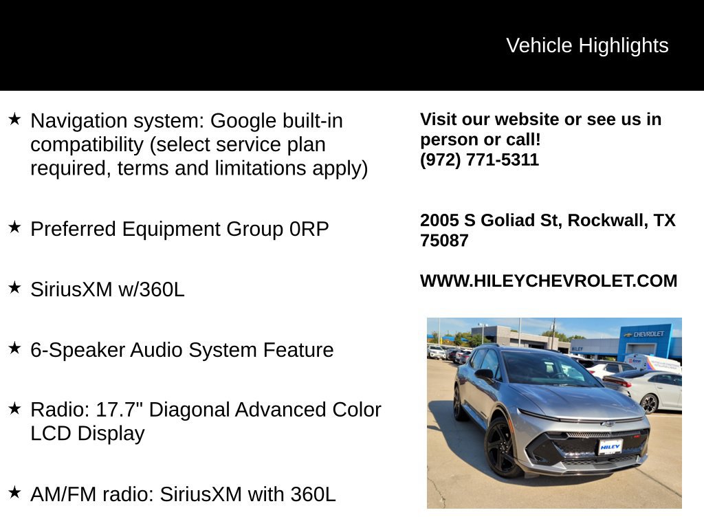 Used 2024 Chevrolet Equinox EV RS FWD image 9