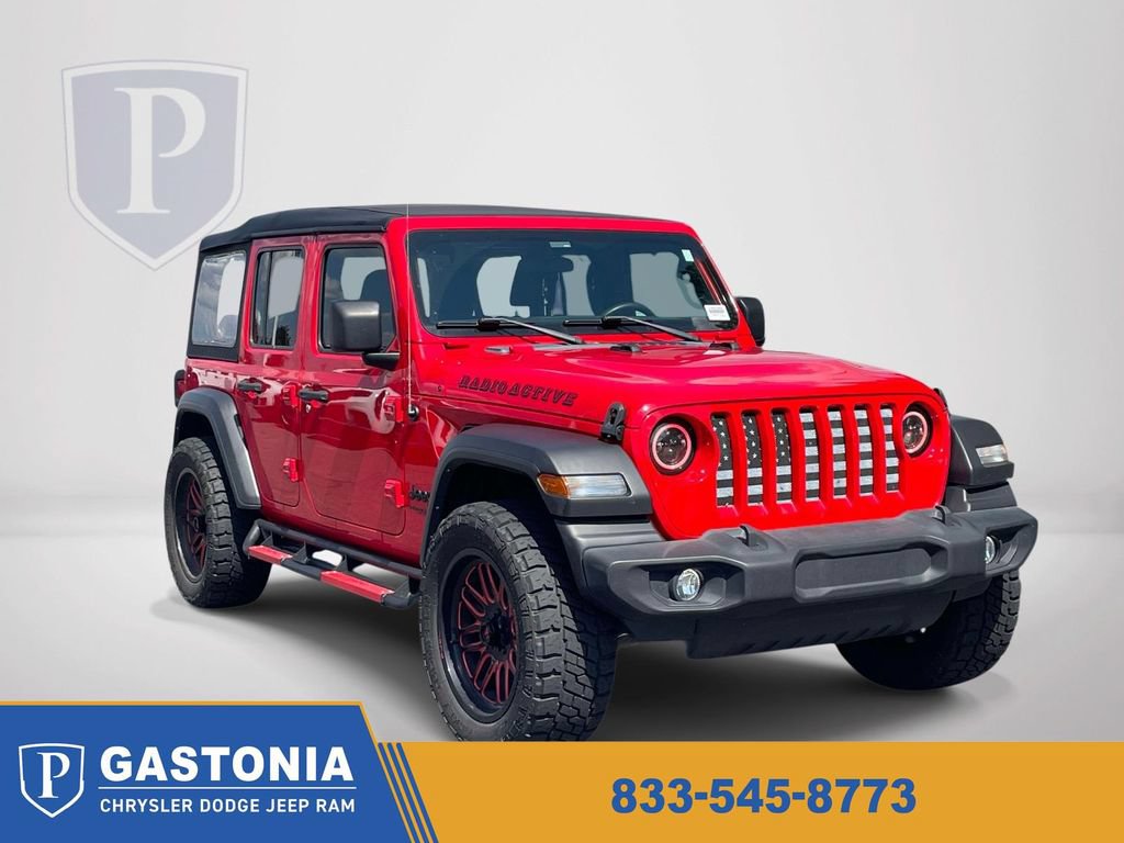 Certified 2022 Jeep Wrangler Unlimited Sport AWD/4WD video 1