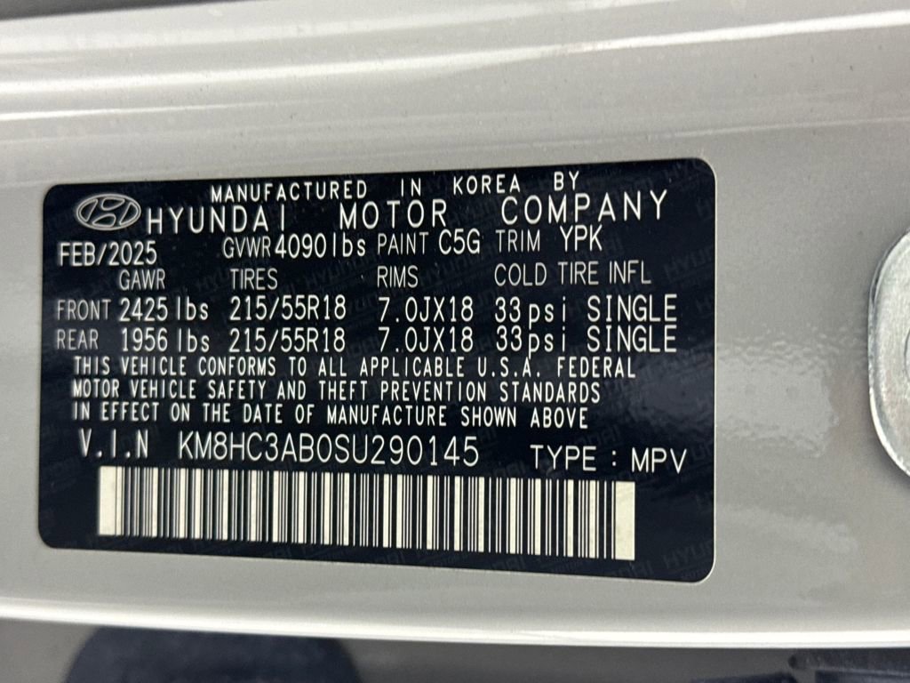 Certified 2025 Hyundai Kona SEL image 29