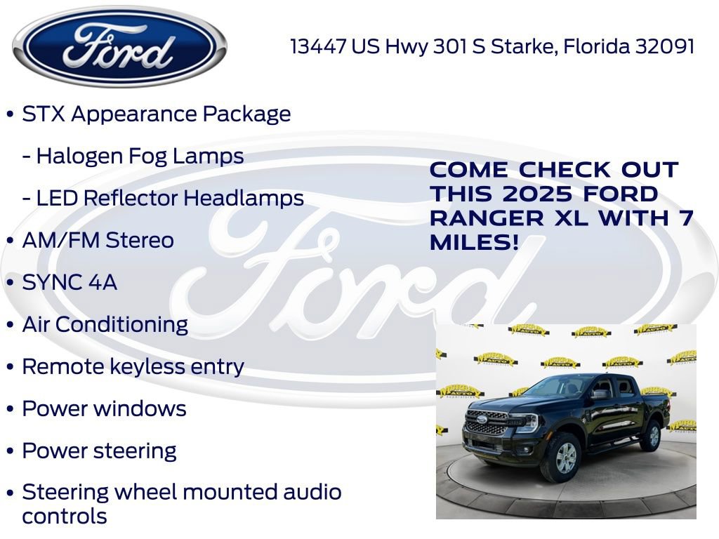New 2025 Ford Ranger XL image 15